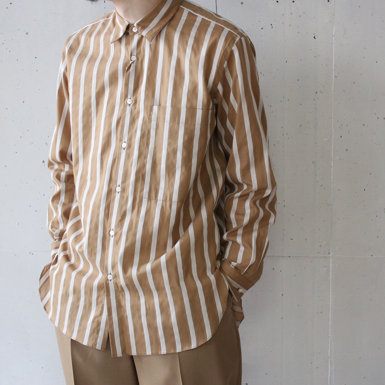 markawareのストライプシャツ！ | La Barba blog セレクトショップ 通販